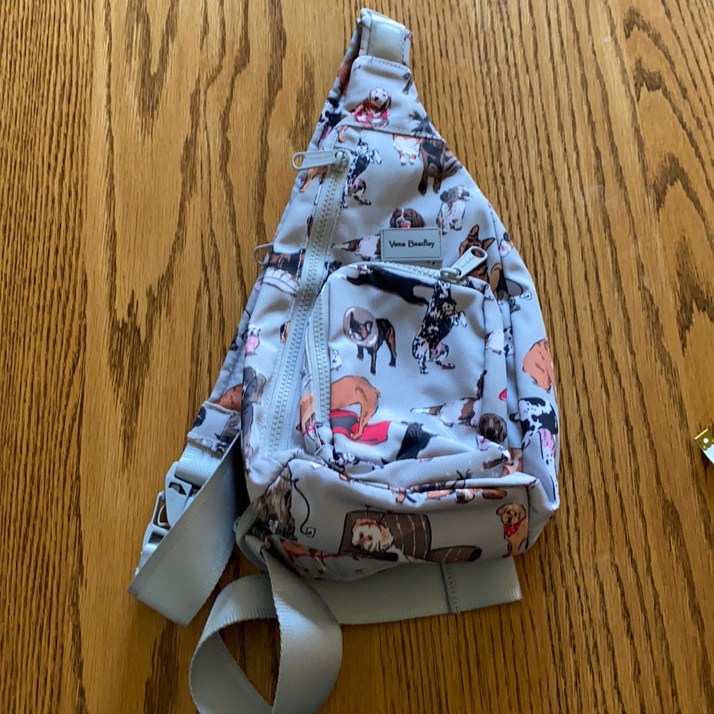 Vera Bradley Reactive Mini Sling Back pack.
